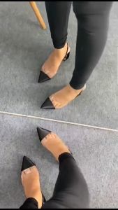 AURORA - High Heels ANETTA Sepatu Wanita Korean Style Untuk Kerja / Ngantor