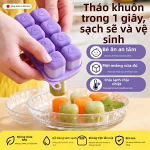 KUWUBIANJING | Khay Đông Lạnh Thực Phẩm Dành Cho Bé