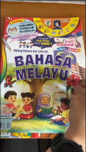 [3 in 1] Buku Aktiviti Bahasa Melayu | Bahasa English | Siri Kreatif Prasekolah | KSPK