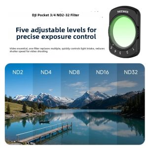 Neewer | Magnetic UV Protection ND CPL Light Pollution Wide Angle Filter Kit