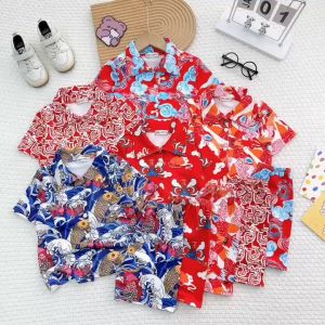 Bộ Quần Áo Sơ Mi Quần Ngắn Trẻ Em Hiệu Minky Mom Vải Lụa Nhũ Mềm Mịn Mát Phù Hợp Với Các Bé Trai 0-8 tuổi TN-IN190