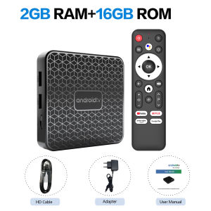 New Mortal T1 Mini RK3518 Smart TV Box Android 14 ATV TV Box 4K 60fps Wifi6 BT5.0 Voice Assistant Media Player Set Top Box