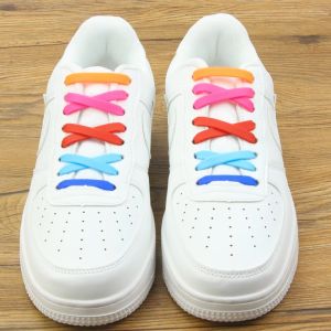 Premium Tali Sepatu Silikon Karet Elastis Shoe Laces Shoelace Silicone