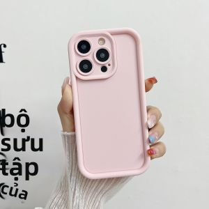 Ốp Điện Thoại TPU Mềm Nhiều Màu Sắc Trơn Dành Cho iPhone 18-14 Pro Max Plus 13-12 Mini X XR - Vỏ Bảo Vệ Chống Xước