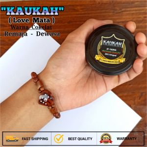Gelang Kayu kaukah Wanita ( Love Mata + Kemasan ) Gelang kokkah