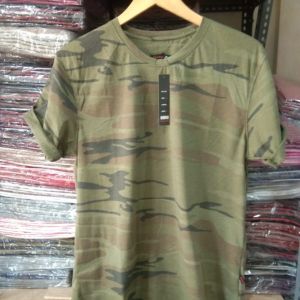 kaos distro motiv army pria dewasa loreng murah cod