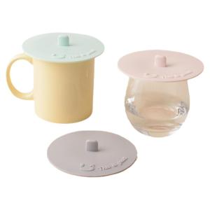 Universal Silicone Cup Lid for Ceramic Tea Cup And Mugs Dustproof And Leakproof Multi-Functional Kitchen Dining Tableware