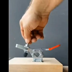 2PCS Horizontal Toggle Clamp Quick-Release Toggle Clamps Set 201/201A/201B/201C/225D Woodworking Fix Clip Tool for Carpentry