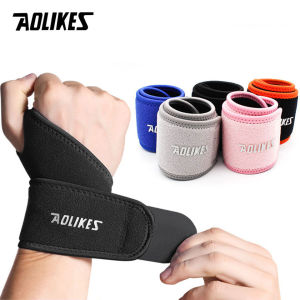 AOLIKES 1PC ปรับสายรัดข้อมือ Carpal อุโมงค์รั้งข้อมือกีฬา Tendinitis บรรเทาอาการปวดสําหรับโรคข้ออักเสบสายรัดข้อมือ Wrap