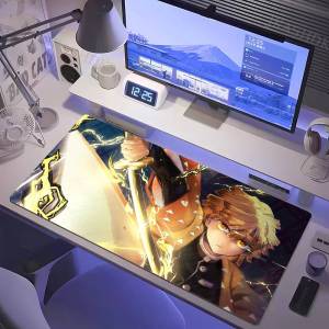Bandai | Demon Slayer Stone Hashira Gaming Mouse Pad Large Rubber Keyboard Desk Mat With 2MM Stitched Edge Design