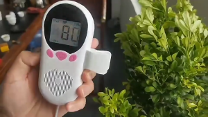 SG Portable fetal monitor baby heart rate detector ultrasound heartbeat beat monitor pregnant gel