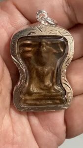 K982 พระมเหศวร 2 หน้า เนื้อชิน สนิมแดง เลี่ยม กรอบพระ เงินไมครอน กรุวัดพระศรีรัตนมหาธาตุ จังหวัดสุพรรณบุรี ขนาด 4.5x3 cm. เหรียญพระมเหศวรมีกี่เหรียญ เหรียญพระมเหศวรมีกี่เหรียญ ราคา - Lazada