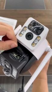 TMD V380 PRO Soalr Dual Lens Outdoor waterproof VCS-03 Wifi Cctv camera connect cellphone 360° 4G cctv camera for house outdoor