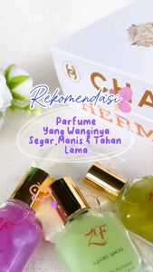 ZF Shimmer Premium Floral Essence Parfum Wanita Tahan Lama 24 Jam - Aroma Floral & Teriak Minyak Non Alkohol