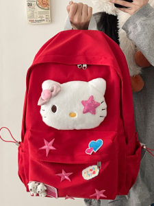 Túi Đeo Vai Đôi Dung Tích Lớn Dễ Thương Phong Cách Nhật Bản Đa Năng Hoạt Hình Kawaii Túi Học Sinh Phổ Thông Trung Học Phổ Thông