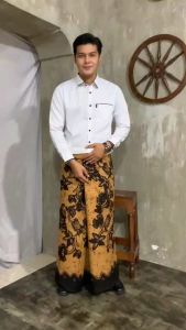 Sarung Pria Dewasa Batik Katun Motif Terbaru Halus Lembut Tebal Jatuh