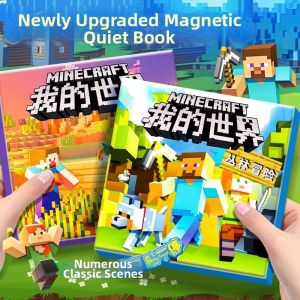 LOOM LUXE | Quiet Magnetic Book For Kids Toy No Cutting Magnetic Dress-up