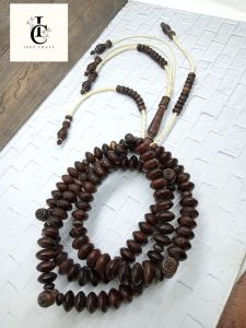 ❤️ INEZ CRAFT ❤️ Tasbih tijani kayu galih asem T45