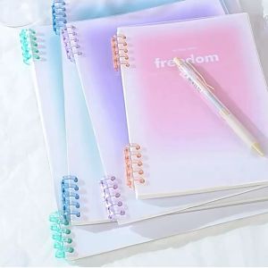 Sổ Còng A5/B5 Màu Gradient - Sổ Bìa Trong 120 Trang Thiết Kế Hiện Đại Có Bán Rời Bìa Và Lõi Giấy - TRUECOLOR