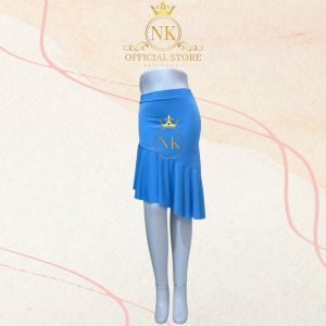 Rok Span Pinggir - Spandex Jersey Premium - Line Dance Belly Dance Salsa Zumba Olahraga Indoor & Outdoor