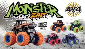 GOODPLAY รถบังคับ รถปีนเขา รถของเล่น ของเล่นรถของเล่นเด็ก รถของเล่นบิ๊กฟุต โช็คสปริง มีกันชนข้างหน้า หมุนได้360องศา ไม่ต้องใส่ถ่าน รถของเล่น