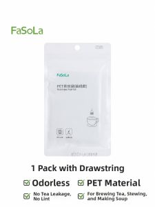 FaSoLa | Corn Fiber Disposable Food Grade Mesh Filter Tea Bags