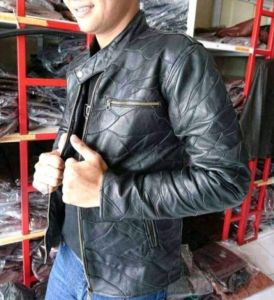 Jaket Kulit Domba Model Klasik Ukuran M L XL XXL Jaket Kulit Anti Air Anti Angin Anti Api New Elegant Termurah