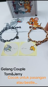 Gelang Couple Tom & Jerry: Desain & Tips Memilih