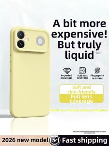 imobile | Ốp Lưng Điện Thoại Cảm Giác Chất Lỏng Thật Cải Tiến 90 Siêu Mềm Bao Phủ Toàn Diện Chống Rơi