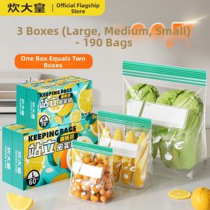 COOKER KING | Sealable Fresh-Keeping Food-Grade Storage Bags