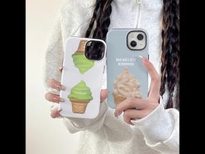 Korea INS Cute Graffiti Bear Phone Case for IPhone 15 14 Pro Max Plus Retro Anti-Shock Shockproof 2 in 1 Phone Casing