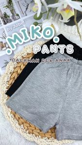 Jobel Miko Pants (Dalaman Rok Anak)