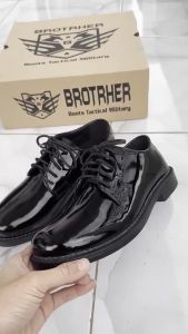 Sepatu PDH Formal Pentofel Kulit Kilap Merk Berotrher