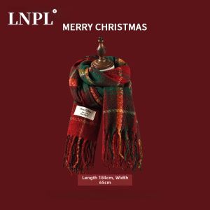 Winter Warm Female Christmas Scarf
