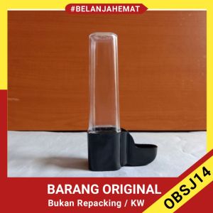 cepuk dispenser tabung panjang tempat pakan minum burung