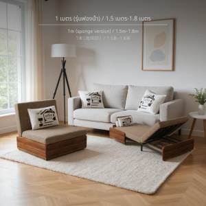 โซฟาเบดเอนกประสงค์ ใช้ในบ้าน · สีดำ 2567 ใหม่ · ความจุเก็บของ โซฟา เกมมิ่ง เบด ไฟฟ้า  ปลาย เตียง โซฟานอน เก้าอี้บีนแบ็กสไตล์นอร์ดิก Lazy sofa