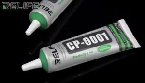 RELIFE 15/50ml CP-0001 Transparent Adhesive Clear Glue CP0002 Black Glue for Mobile Phone Middle Frame LCD Screen Glass Repair