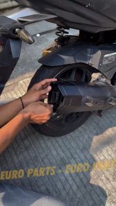 END MUFFLER END CUP ANTI PANAS MONCONG KNALPOT PENGGUNAAN MOTOR HONDA VARIO 125 NEW VARIO 150 NEW ENDMUFLER ENDCUP UJUNG KNALPOT VARIO END MUFFLER NYLON PLASTIK TAHAN PANAS COVER TUTUP KNALPOT CORONG KNALPOT EURO PARTS MONCONG VARIO 125 VARIO 150 PNP