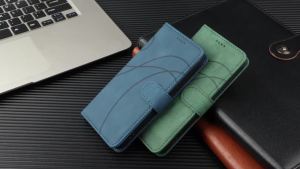 Magnetic Leather Wallet Flip Case for iPhone 18 17 16e 16 15 14 13 12 11 Pro XS Max 8 7 Plus Phone Cover Curve Line Shockproof