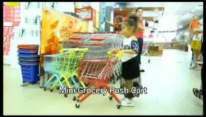 Baby Anti-Rollover Supermarket Shopping Cart Push Cart Mini Large Toy Cart Kids Small Push Cart