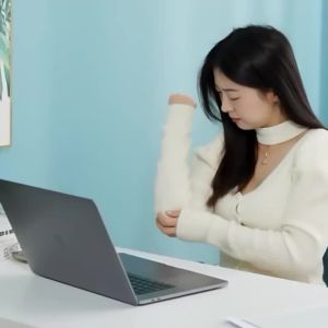 Foldable Ergonomic Computer Desk Arm Rest Pad Wrist Rest Support For Keyboard Armrest Extender Rotating Mouse Pad Holder Rack