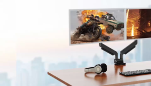 Up to 42 inch ULTRAWIDE Dual Monitor Single Monitor Stand Desk Mount Computer Monitors Screen