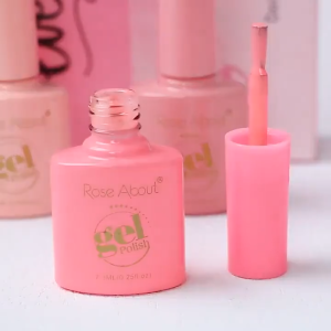 (101-127) ROSE ABOUT Kutek Glitter UV Premium Gel Halal Cat Kuku Polish 7.3 ml KU045