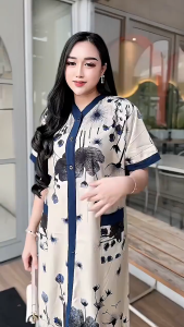 CORDELIA - Daster List Saku Depan || Daster Piyama Peri Viral || Daster Rayon Adem