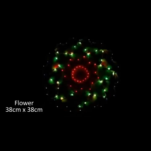 BUY 1 TAKE 1 Christmas Parol LED Light Lantern Seasonal Outdoor Decoration Dancing LED Colorful Lights For Home Christmas Tree Decoration Party Decoration