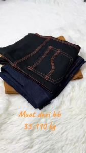 CELANA LEJING JEANS PANJANG WANITA // CELANA LEGGING DENIM JUMBO COD