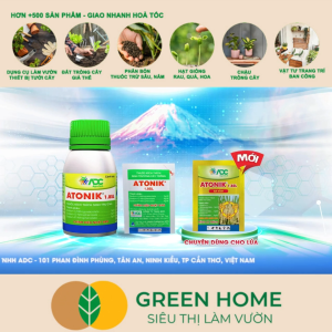 Phân Bón Lá Atonik 1.8SL GreenHome Chai 100ml Kích Rễ Mạnh Bung Chồi Nhanh Tăng Đậu Trái