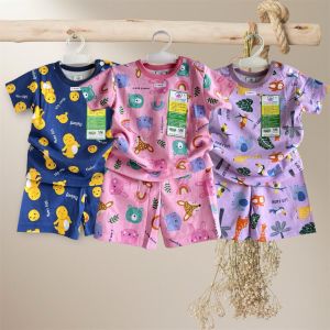 NEW ARRIVAL SETELAN PENDEK ANAK MOMSGIFT JUNIOR SNI . SETELAN HARIAN ANAK USIA 0-4 TAHUN LEMBUT ADEM