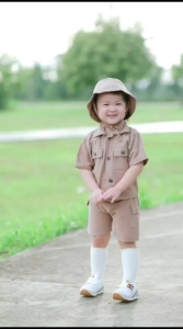 SET SAFARI - Setelan Anak 1-6 Tahun | Setelan Outing Anak | Setelan Baju Celana Dan Topi