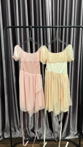 SV 6609 - Verica Tied Dress | Silvervogue | Gaun Chiffon Midi Pakaian Wanita